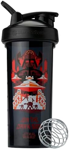 41LHgA5vFOL._AC_SL1500_.jpg BlenderBottle Star Wars Shaker Bottle Pro Series Perfect for Protein Shakes and Pre Workout, Join the Dark Side, 28-Ounce - Image 2