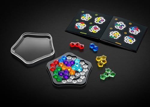 41vHEa61EuL._AC_SL1500_.jpg SmartGames IQ Deluxe: Pentagon - The New IQ Series from Featuring 120 Challenges in a Deluxe Travel Case for Ages 14 - Adult - Image 2
